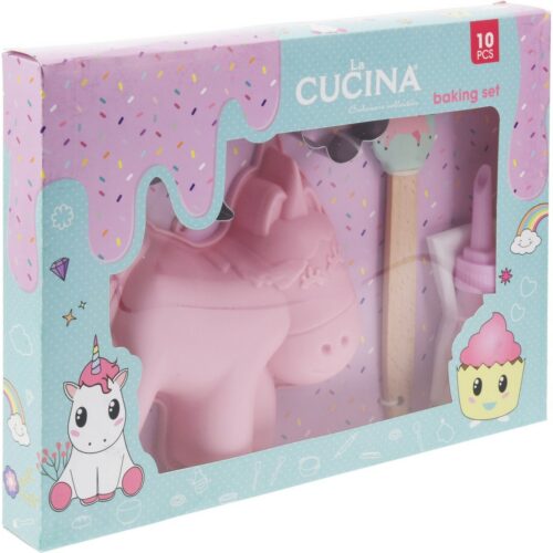 La Cucina Unicorn gyerek sütő készlet