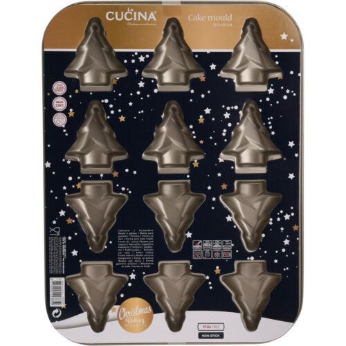 La Cucina karácsonyfa sütőforma