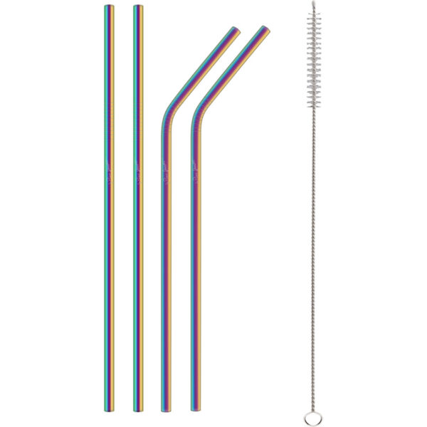 Lamart LT7053 Straw 5 db-os készlet szivárványos szívószálak