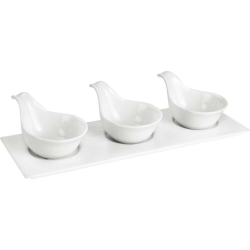 Lamart LT9218 4 darabos tálalóedény készlet Dine