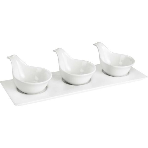 Lamart LT9218 4 darabos tálalóedény készlet Dine