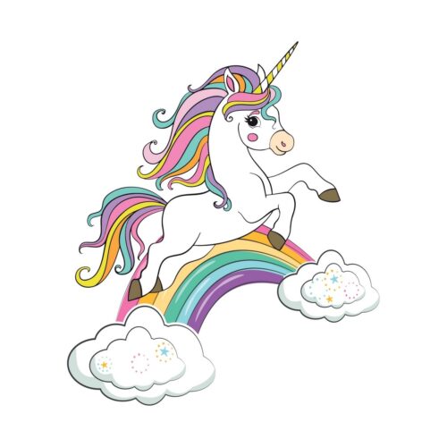 Magic Unicorn 3D matrica