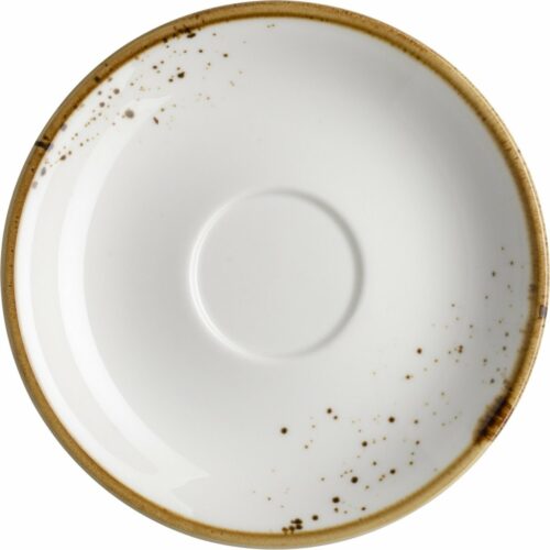 Mäser Espresso csészealj Pintar Fehér barnapöttyök 13 cm