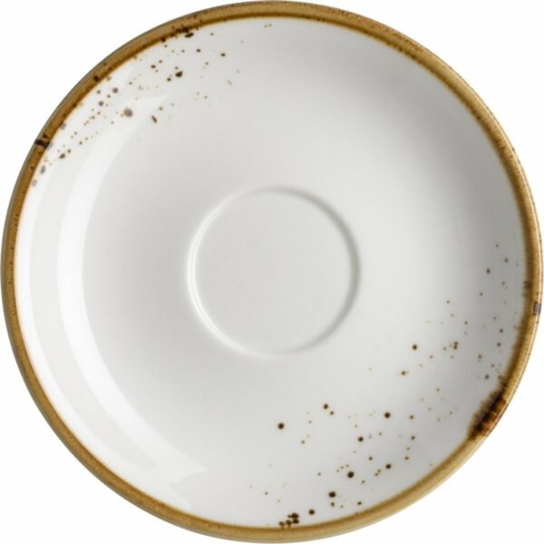 Mäser Espresso csészealj Pintar Fehér barnapöttyök 13 cm