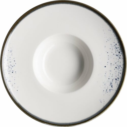 Mäser Gourmet tányér Pintar Fehér kék pöttyök 26cm