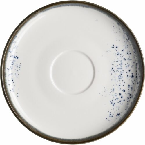 Mäser Kávécsészealj Pintar Fehér kék pöttyök 14 cm