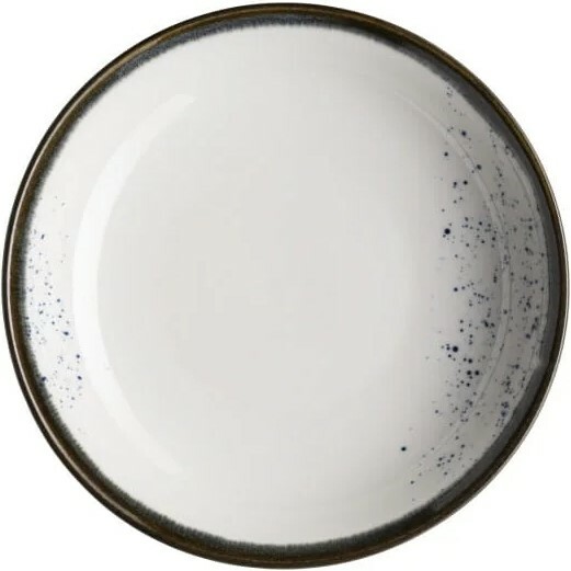 Mäser Mélytányér Pintar Fehér kék pöttyök 21 cm