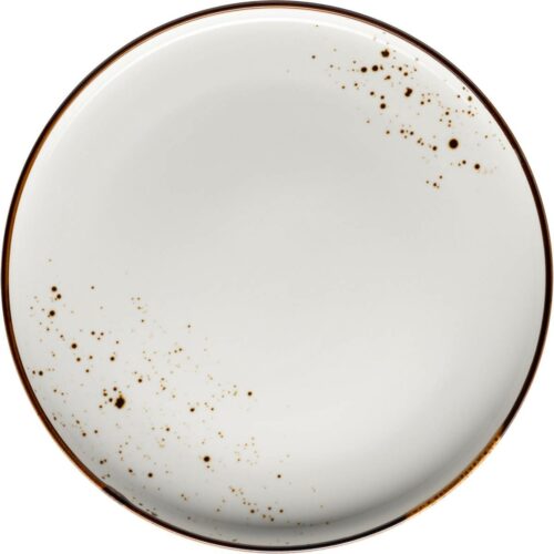 Mäser Sekély tányér Pintar Fehér barna pöttyök 27 cm