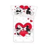 Mickey and Minnie Love 05 gyerek pamut ágyneműhuzat