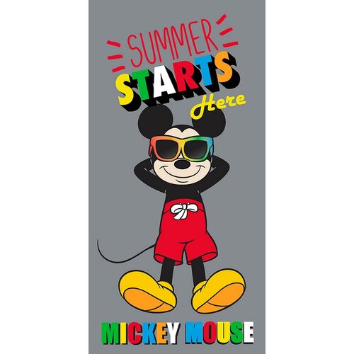 Mickey egér Kezdődik a nyár gyerek törölköző