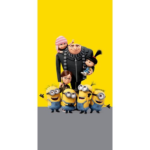 Minyonok Gru színre lép törölköző