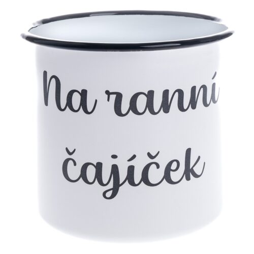 Na ranní čajíček zománc bögre