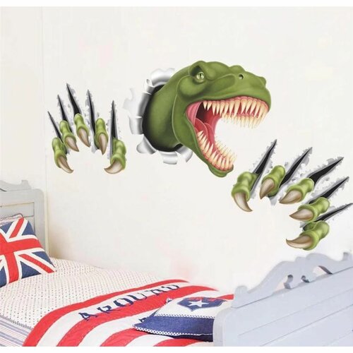 Öntapadós dekoráció 3D dinoszaurusz