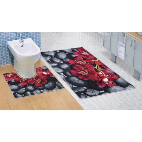 Orchidea 3D fürdőszobaszőnyeg