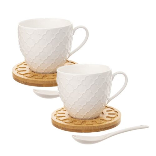 Orion Bambu porcelán készlet csészével és csészealjjal