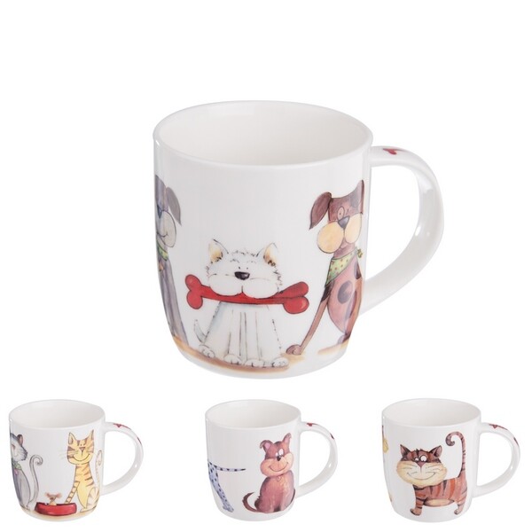 Orion Kutyusok és cicusok porcelánbögre szett 0
