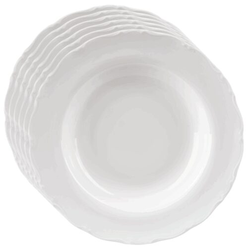 Orion Mona lem porcelán mélytányér készlet 6 db
