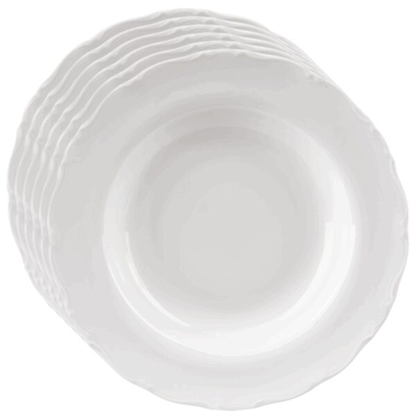 Orion Mona lem porcelán mélytányér készlet 6 db