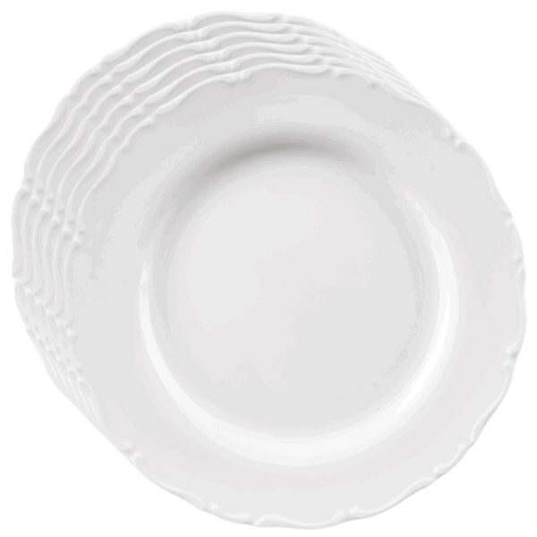 Orion Porcelán tányérkészlet Mona perem 6 db