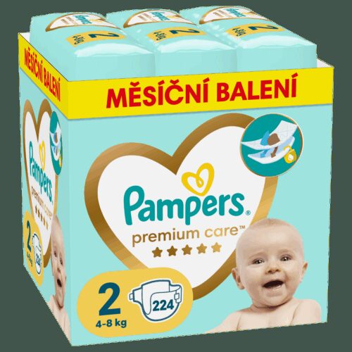 Pampers Premium Care pelenkák 224 db