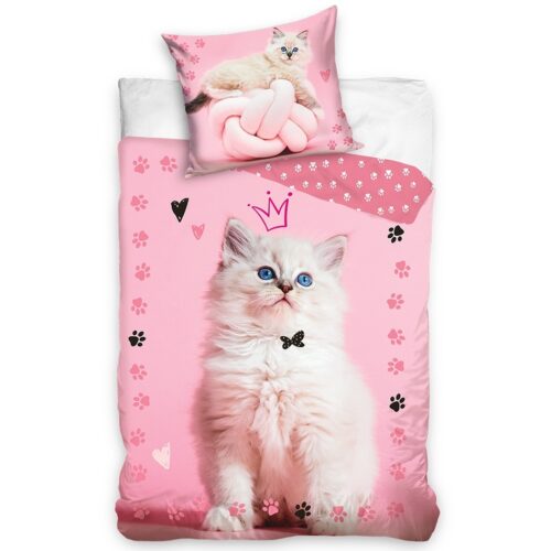 Pamut ágynemű Kitty Princess