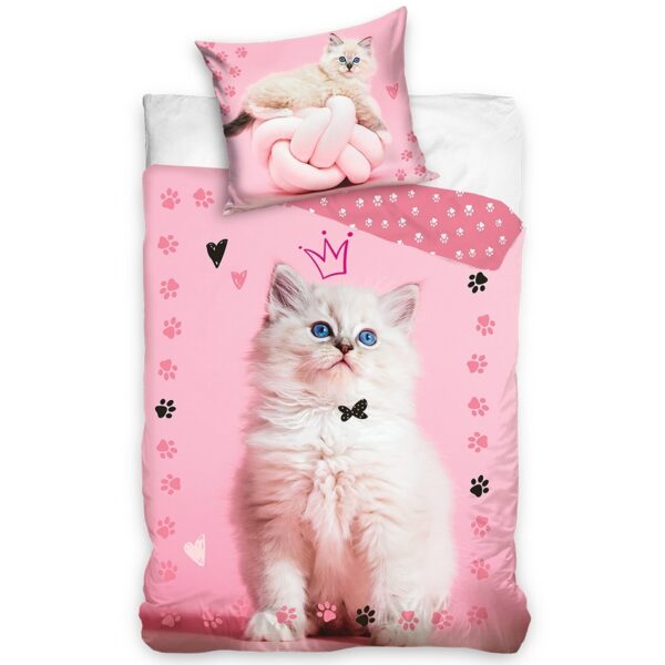 Pamut ágynemű Kitty Princess