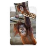 Pamut ágynemű Monkey Orangutan