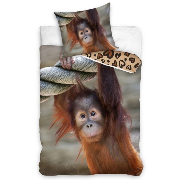 Pamut ágynemű Monkey Orangutan