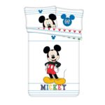 Pamut gyermekágynemű kiságyba Mickey Colors baby