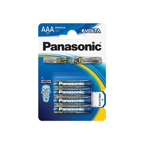 Panasonic LR03EGE/4BP EVOLTA akkumulátor készlet