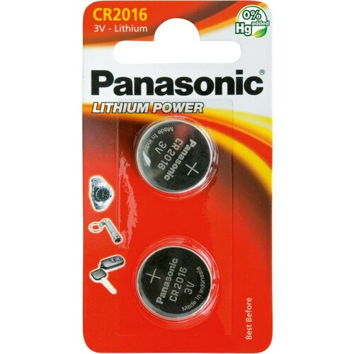 Panasonic akkumulátor készlet CR-2016/2BP