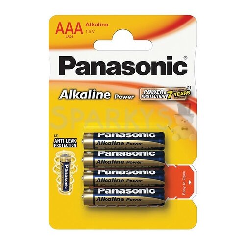 Panasonic lúgos akkumulátor készlet LR03APB/4BP