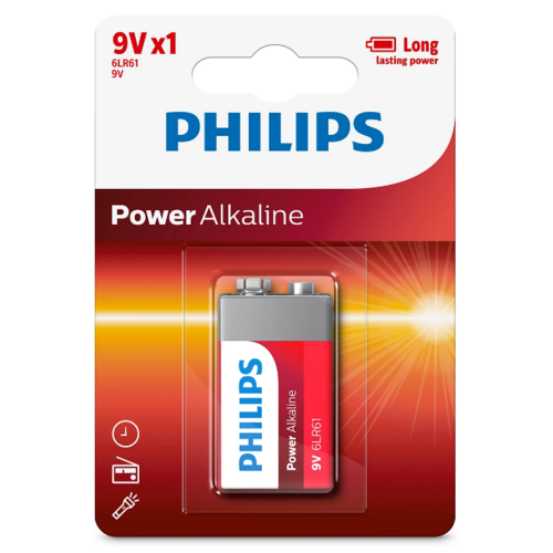Philips 9 V Power alkáli elem