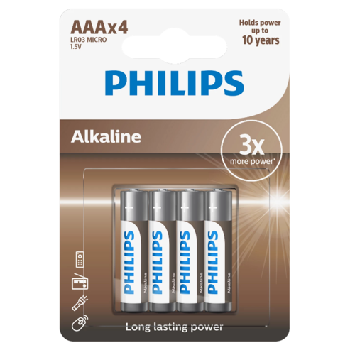 Philips AAA Entry alkáli elemek