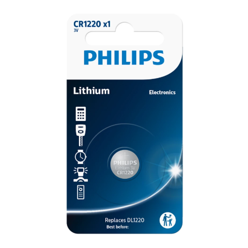 Philips akkumulátor CR1220 3 V