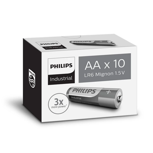 Philips ipari AA ultra-alkalikus elemek