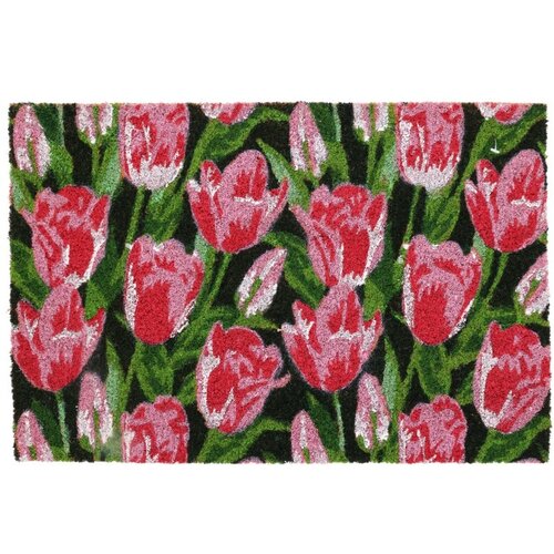 Pink tulips kókusz lábtörlő