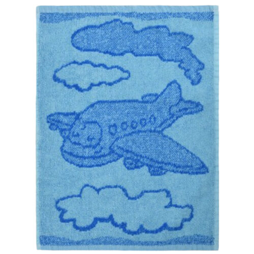 Plane blue gyermek törölköző