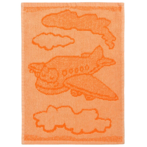 Plane orange gyermek törölköző