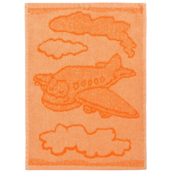 Plane orange gyermek törölköző