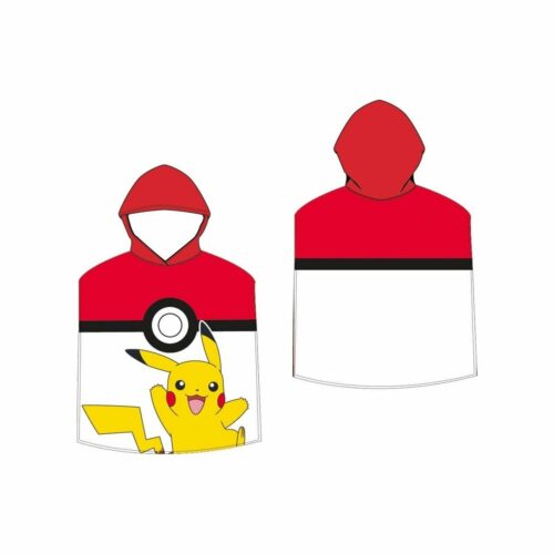 Pokémon Pokéball és Pikachu gyermek poncsó