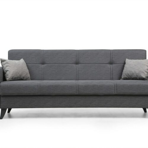 Polya 3 Dark Grey kinyitható kanapé