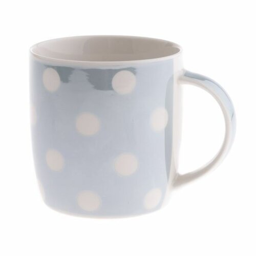 Pöttyös porcelán bögre 360 ml