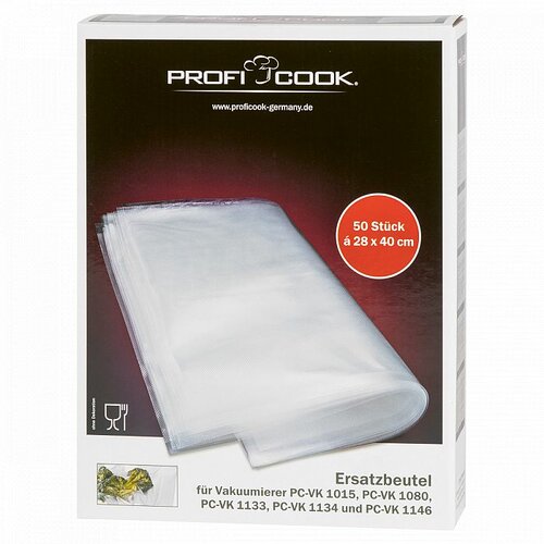 ProfiCook VK 1015 vákuumzacskók 28 x 40 cm