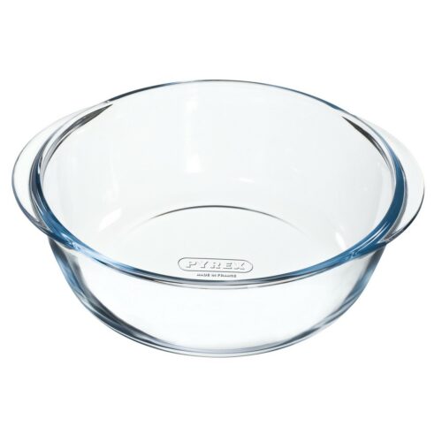 Pyrex üveg sütőedény kerek 2