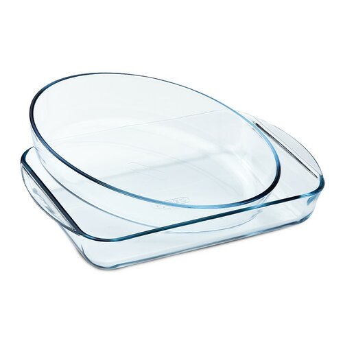 Pyrex üveg sütőedény készlet 2 db