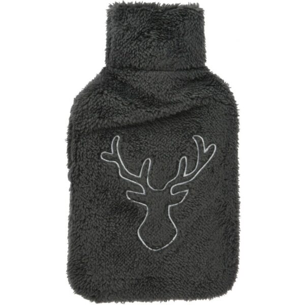Reindeer termofor palack gyapjú hatású huzattal szürke