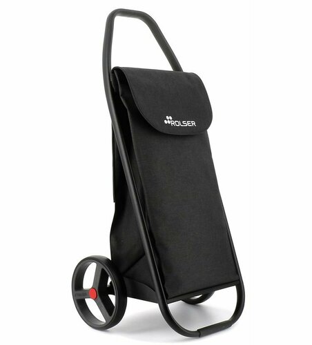 Rolser Trolley bevásárlótáska Com Tweed 8 feketecső