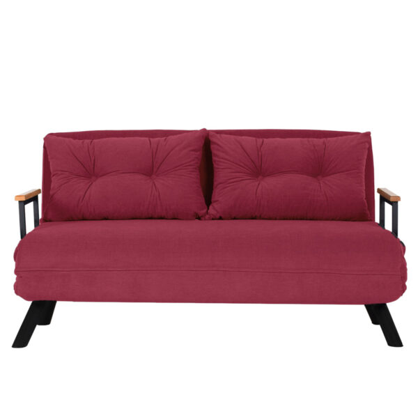 Sando 2 Maroon kinyitható kanapé
