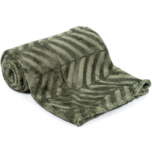 Sáva pléd  zöld